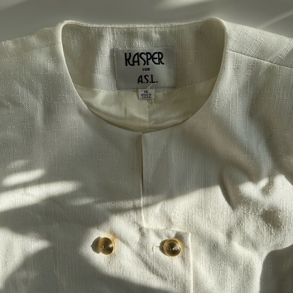 Classic Vintage Vest / Kasper A.S.L - Picture 3 of 7